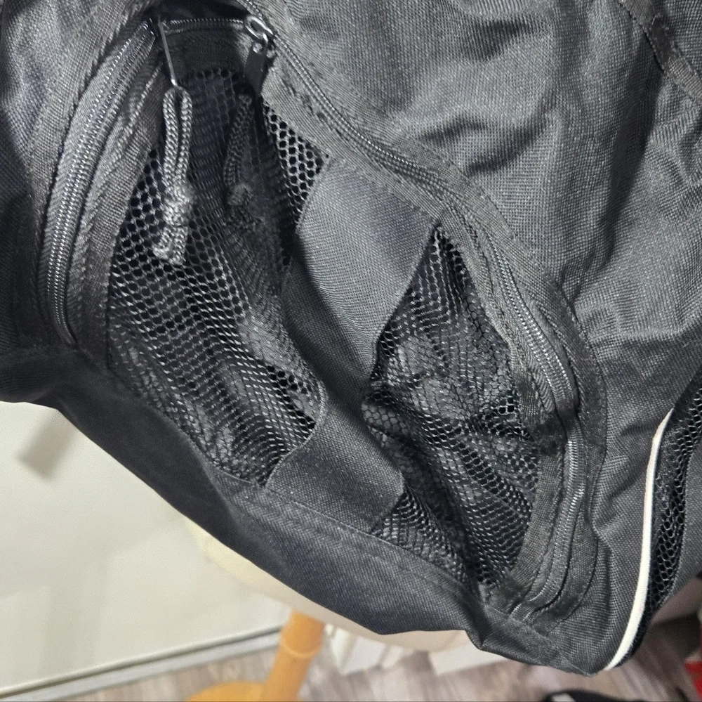 Black Sports Vision Backpack Tigers